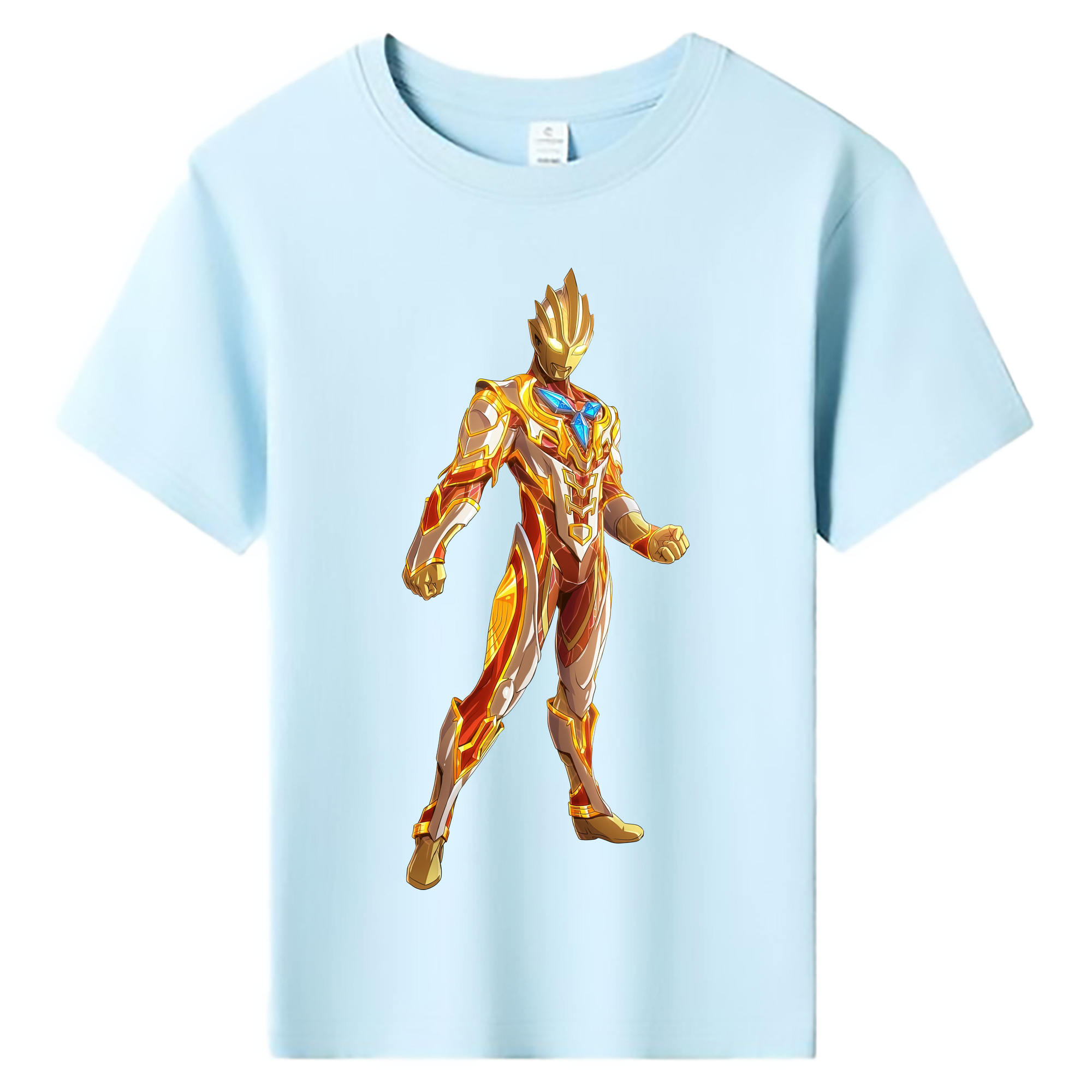 （画像用） ウルトラマン Ultraman 綿100％キッズTシャツ（フロントプリント）